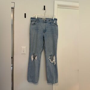 Abercrombie & Fitch ‘90s Straight Ultra High Rise Jeans